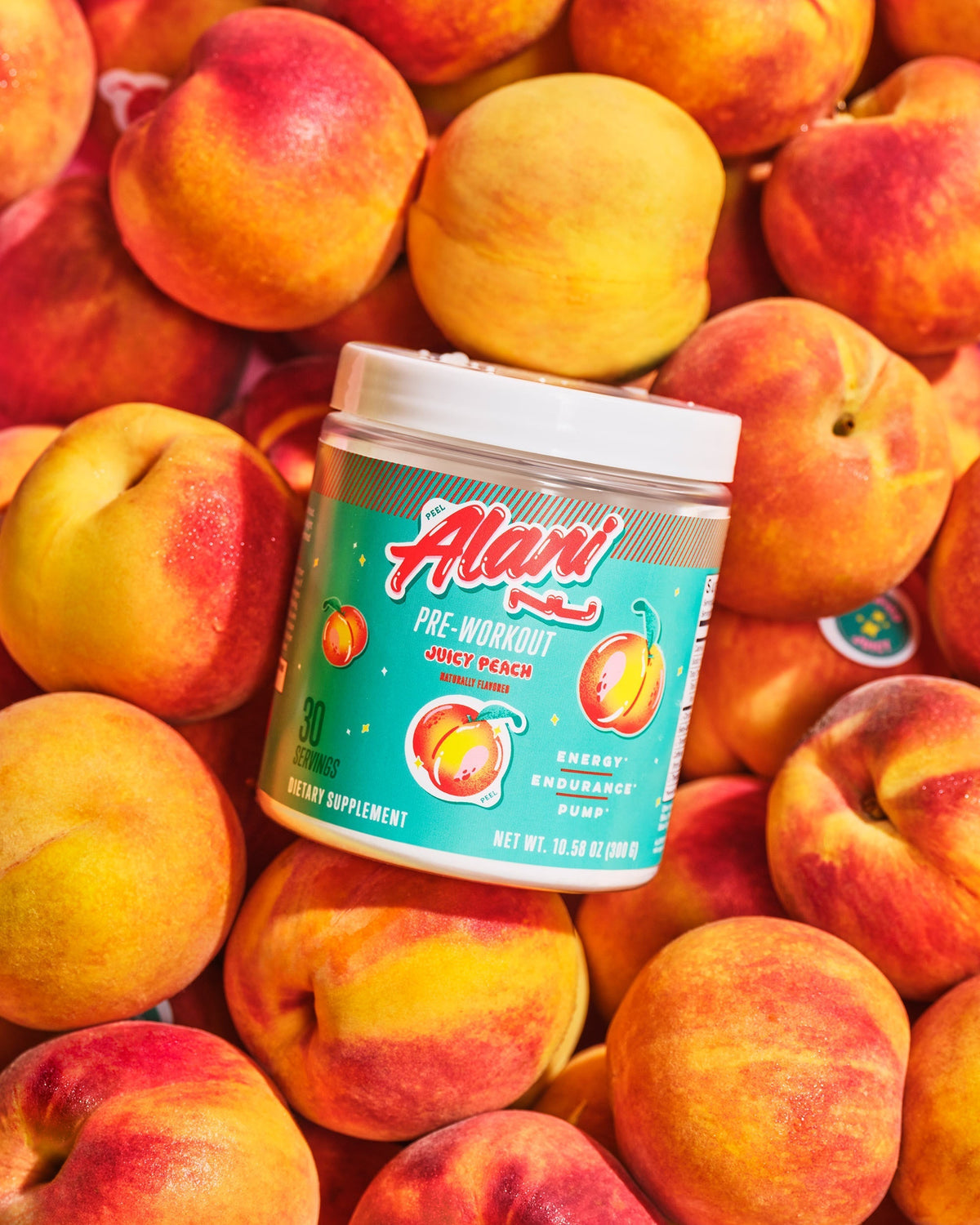 Juicy Peach Pre-Workout - 30 Servings