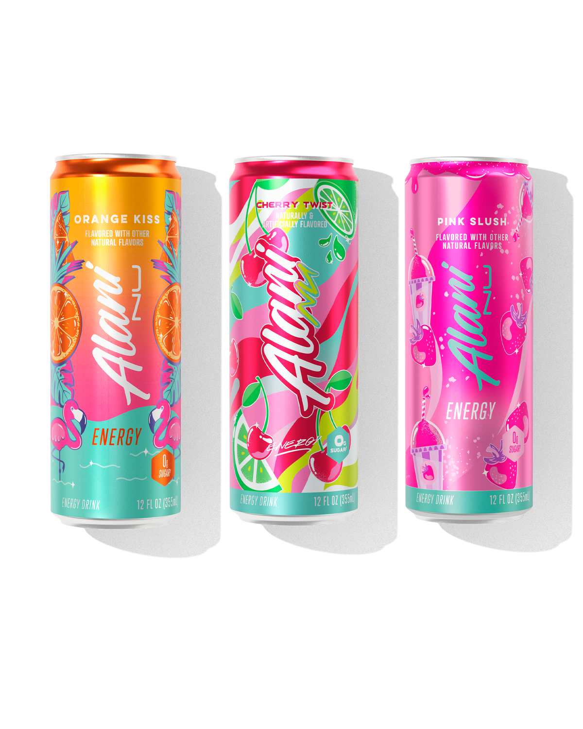 Alani Nu Sunkissed Energy Mix: Orange, Cherry & Pink Slush