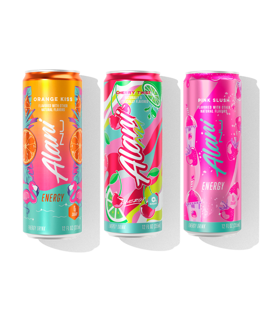 Alani Nu Sunkissed Energy Mix: Orange, Cherry & Pink Slush