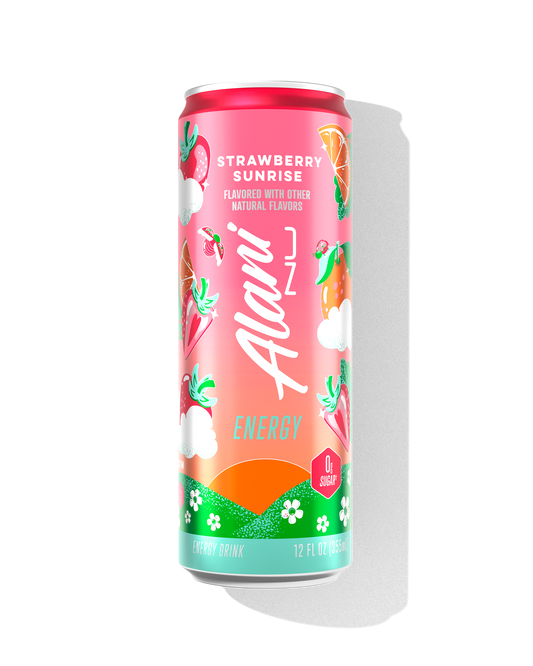 Strawberry Sunrise Energy Drink - 12-Pack