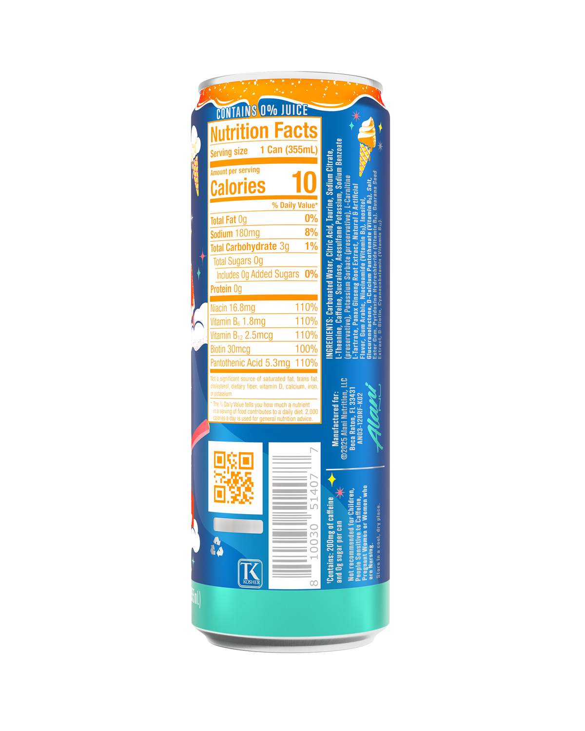Alani Nu Dream Float Energy Drink, 12-Pack