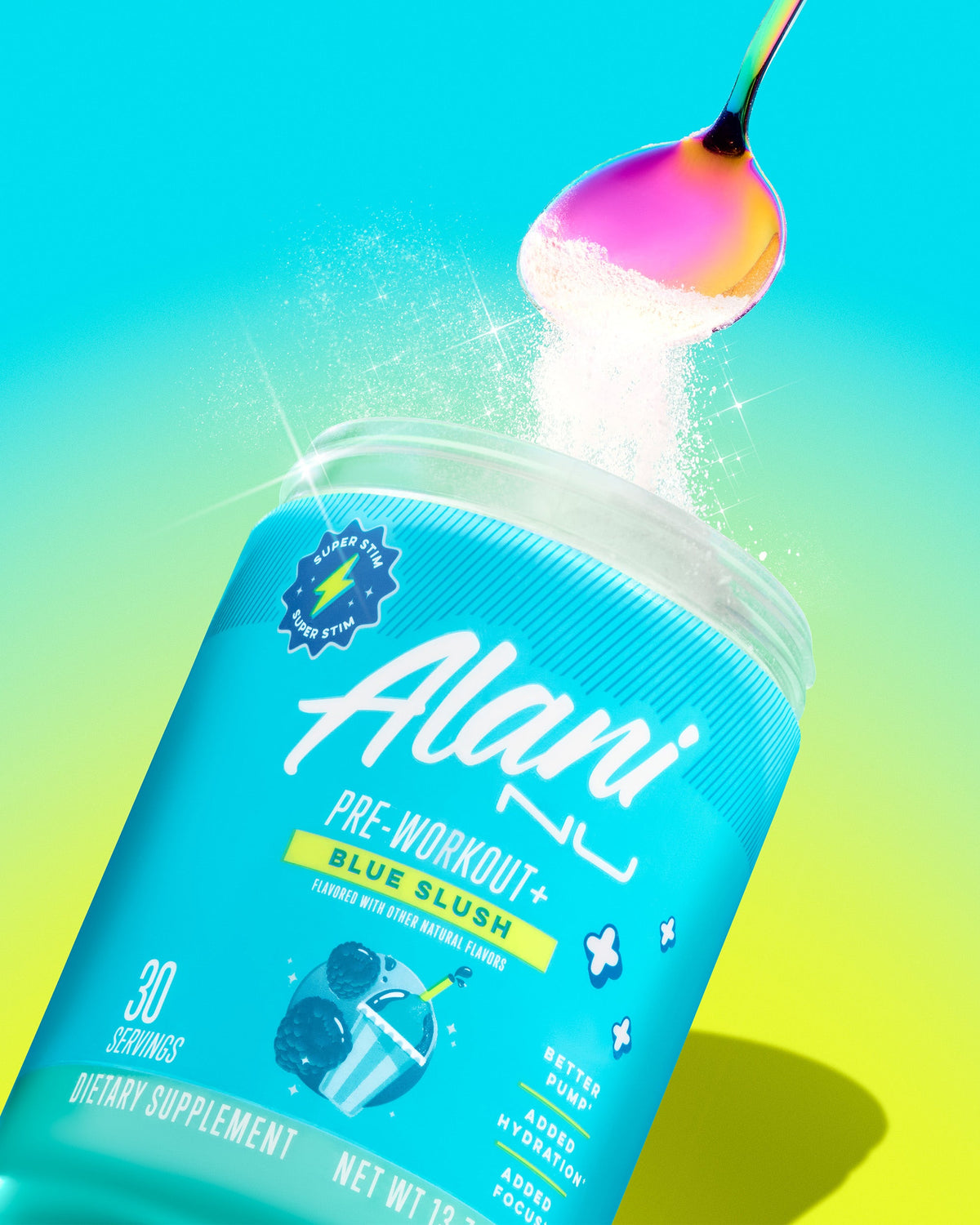 Blue Slush Pre-Workout+ - 30 Servings