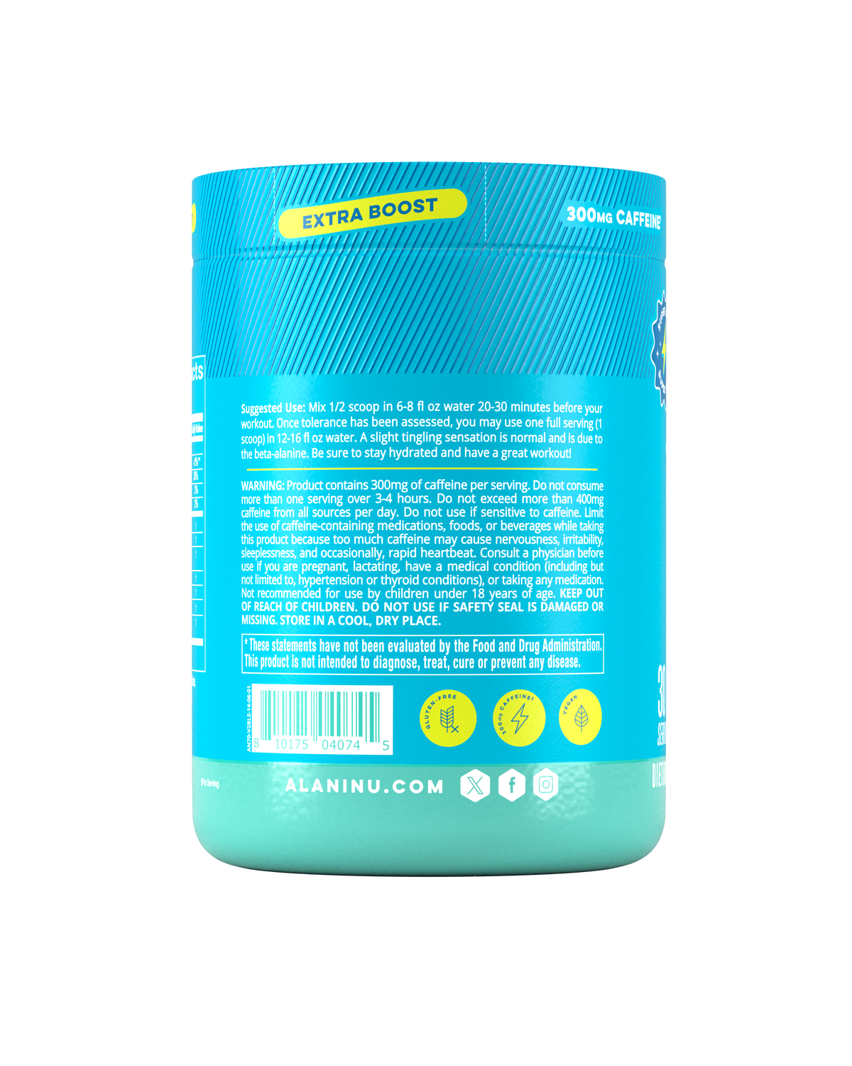 Blue Slush Pre-Workout+ - 30 Servings