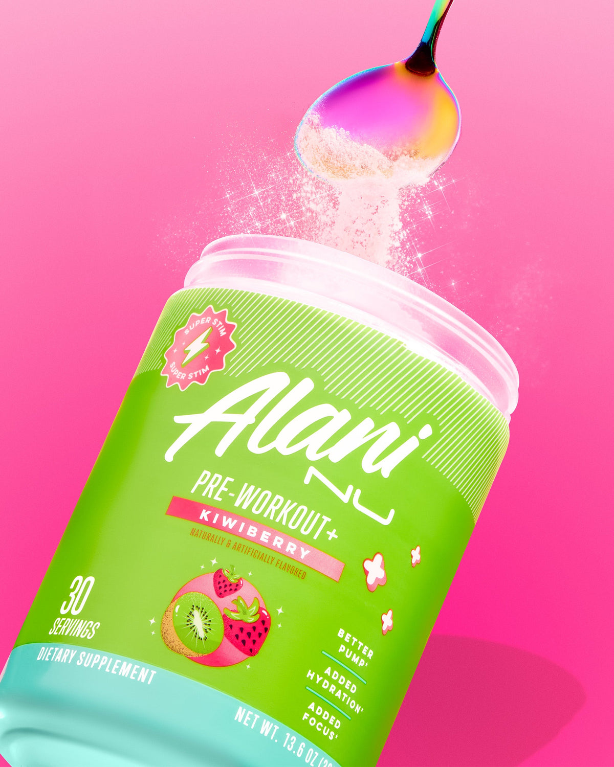 Kiwiberry Pre-Workout+ Formula, 30 Servings