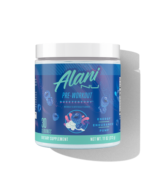 Breezeberry Training Pre-Workout by Alani Nu, 30 Servings