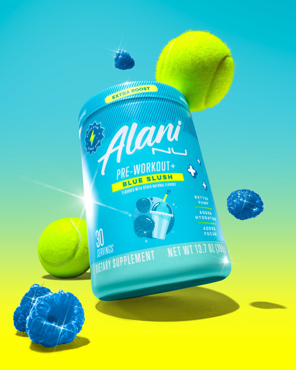 Blue Slush Energy Drink and Pre-Workout+ Bundle