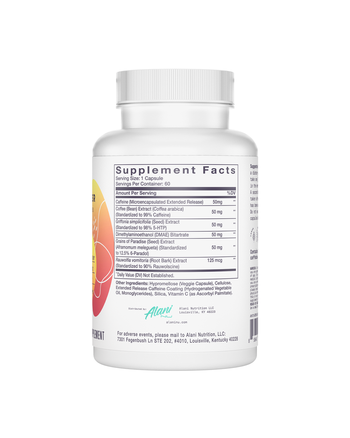 Alani Nu Fat Burner Capsules, 60-Day Supply