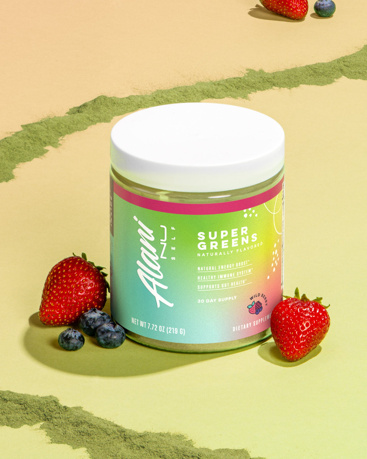 Alani Nu Wild Berry Super Greens, 30-Day Supply