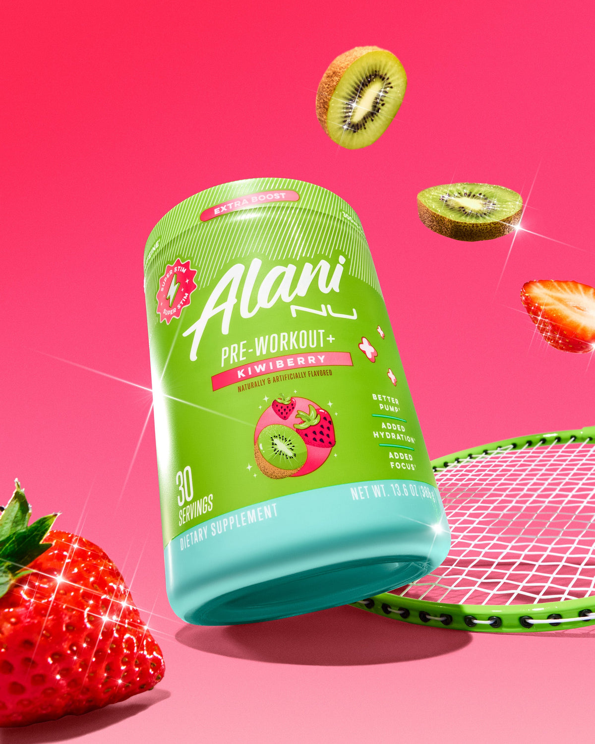 Kiwiberry Pre-Workout+ Formula, 30 Servings