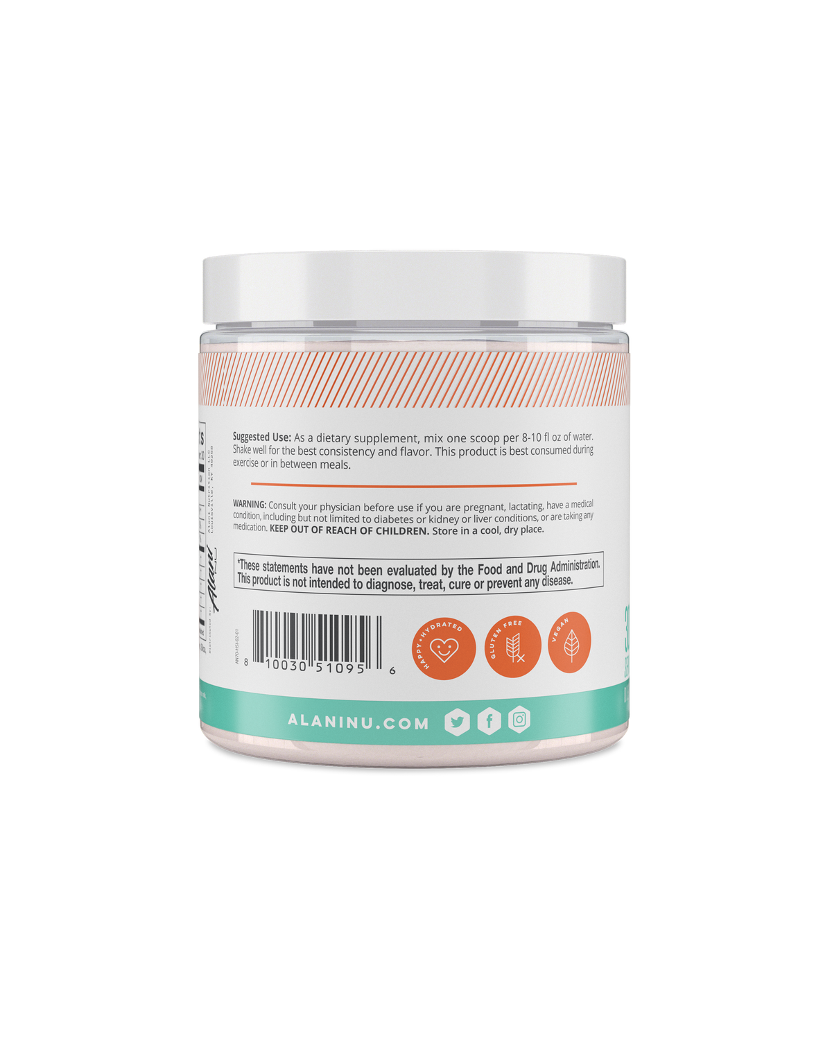 Alani Nu Hawaiian Shaved Ice BCAA, 30 Servings