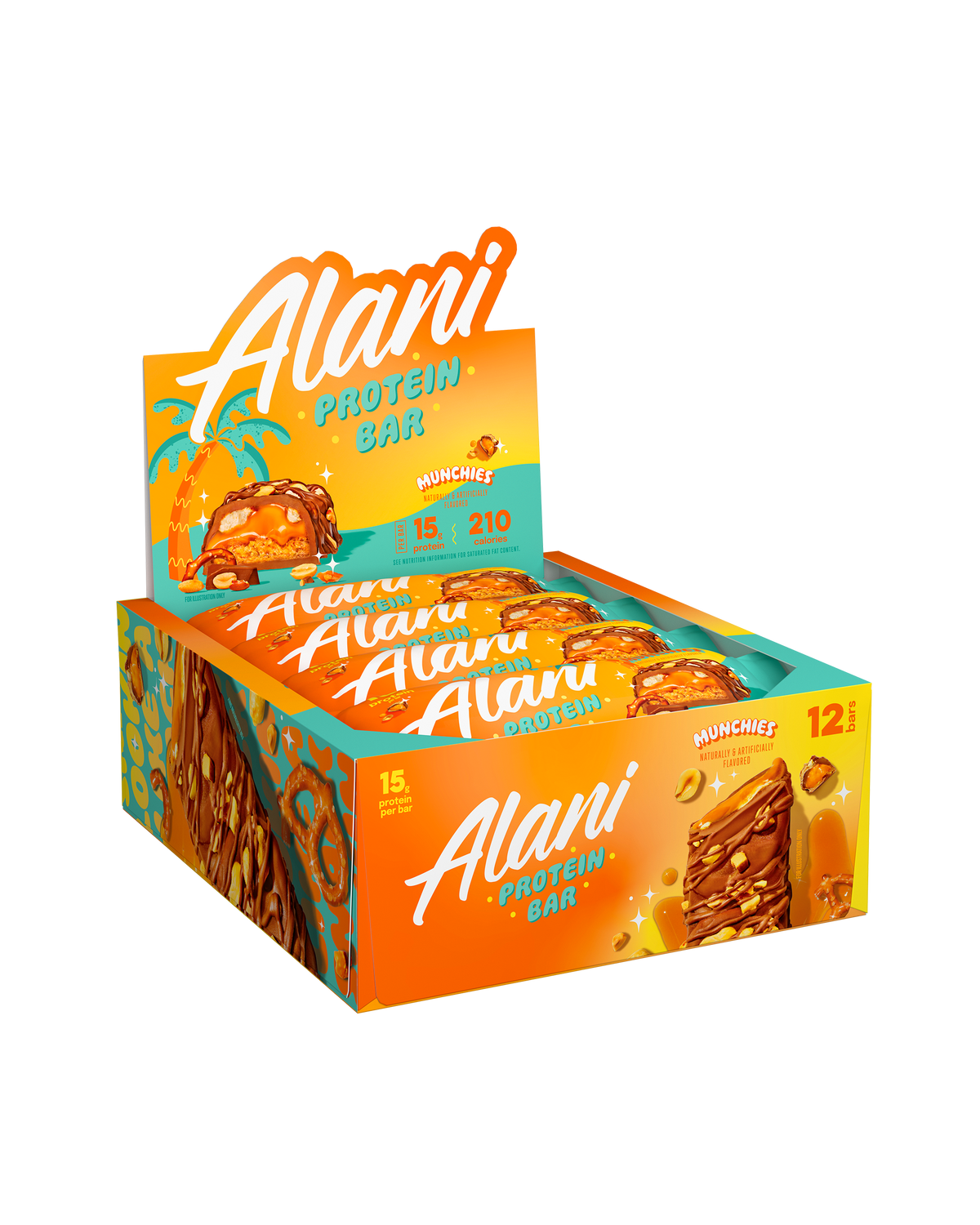 Munchies Sweet and Salty Protein Bars, 12-Pack