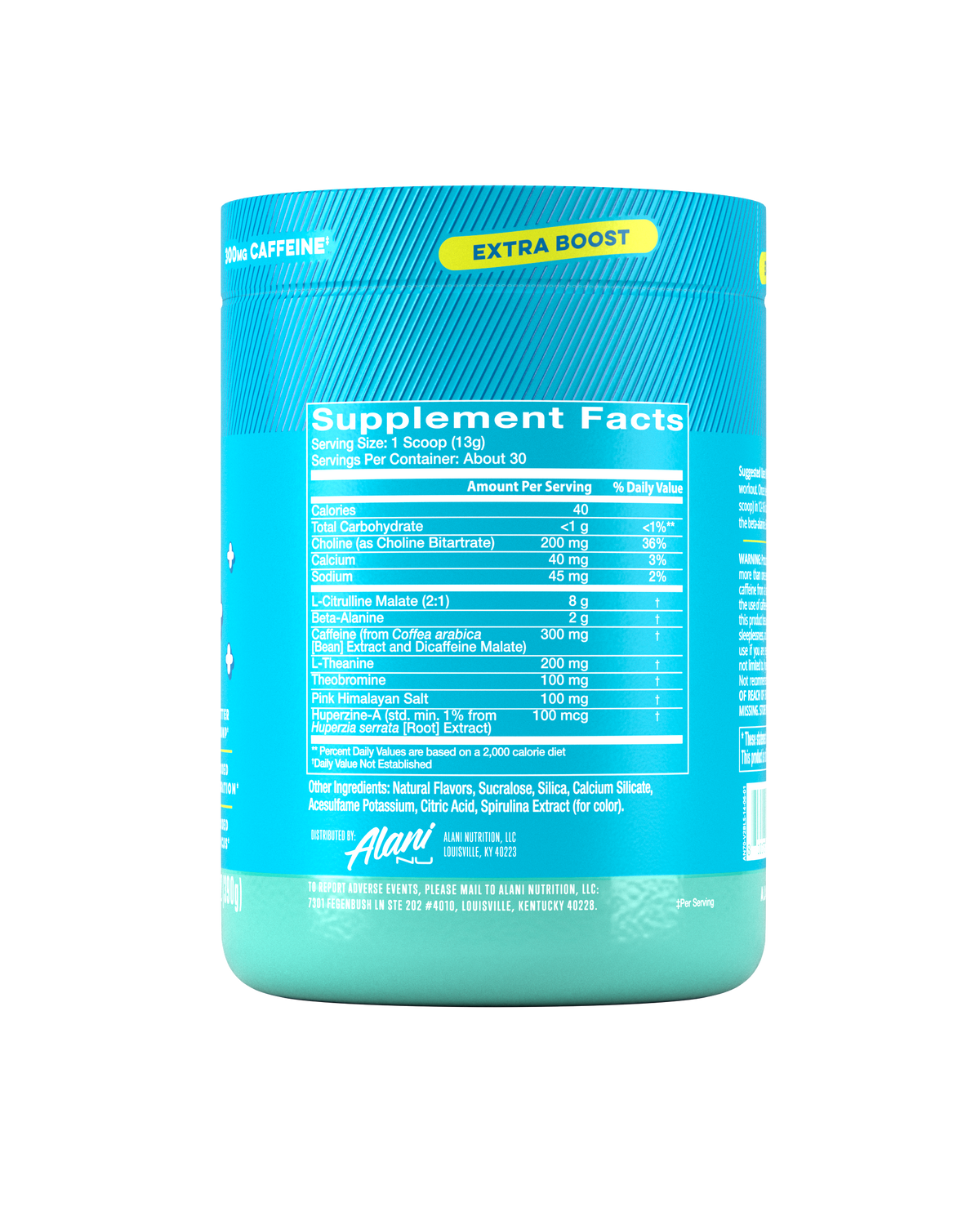 Blue Slush Pre-Workout+ - 30 Servings
