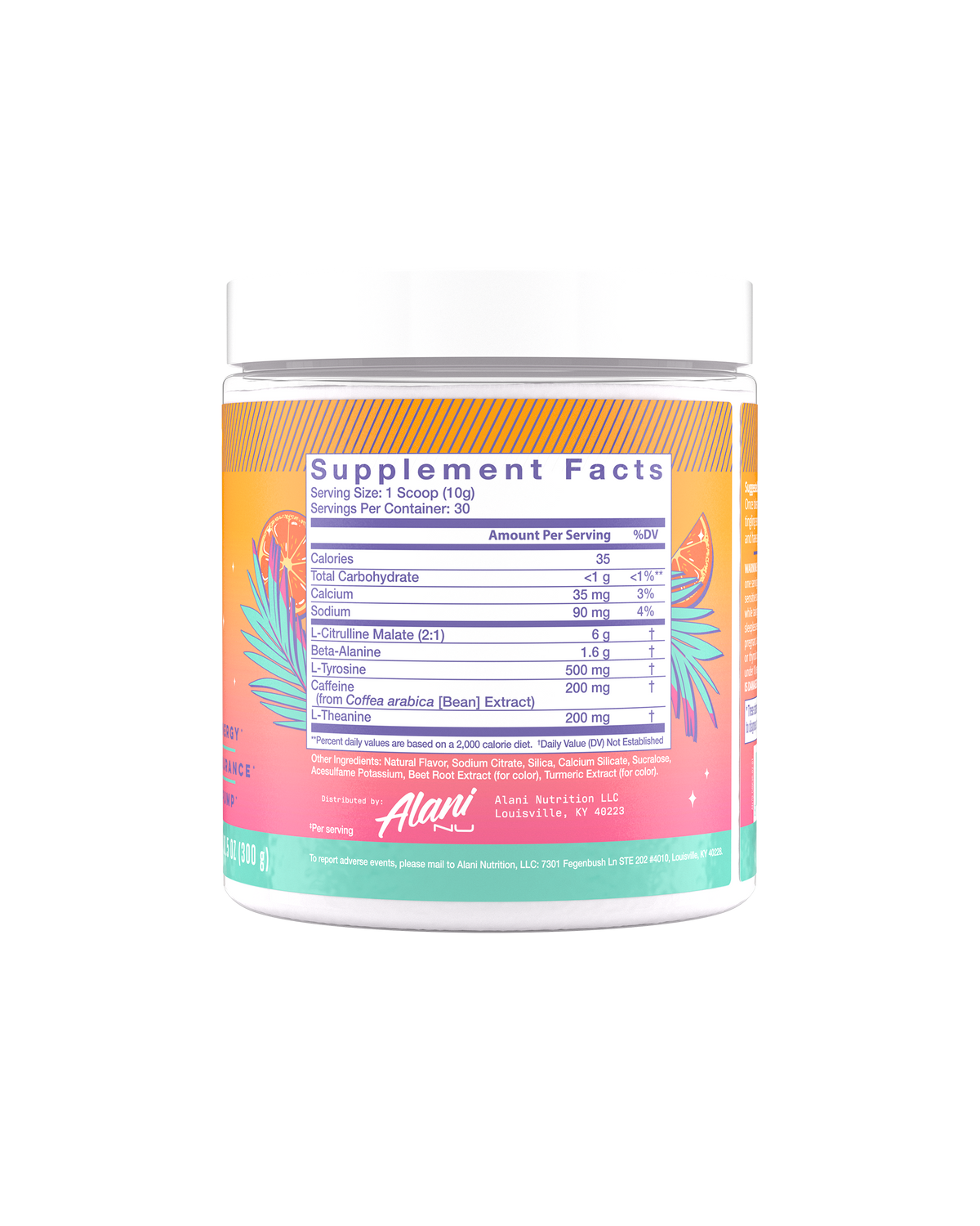 Orange Kiss Pre-Workout - 30 Servings